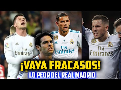 Video: 10 Mejores Y 10 Peores Jugadores Del Real Madrid De Todos Los Tiempos