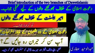 Brief introduction two branches of Dawetislamic||دعوت اسلامی کے دو شعبوں تعارف||Abdul Waheed Attari|