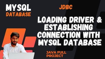 13. Loading Driver & Establishing Connection with MYSQL Database in Java in Hindi by Vikas Singh
