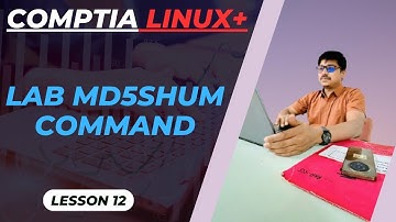 Topic - LAB Check File Integrity using md5sum Command | CompTIA Linux+