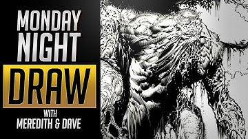 Monday Night Draw {SWAMP THING VS MAN THING]