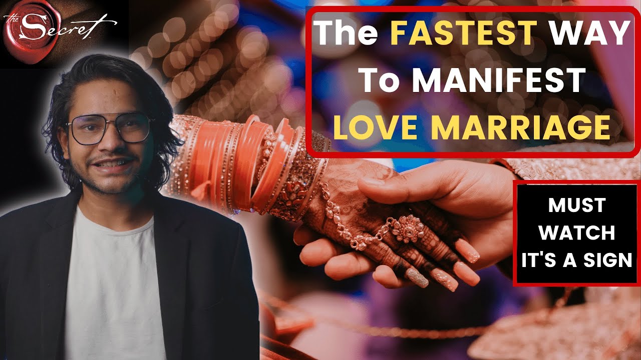 The FASTEST and EASY Way To MANIFEST LOVE MARRIAGE