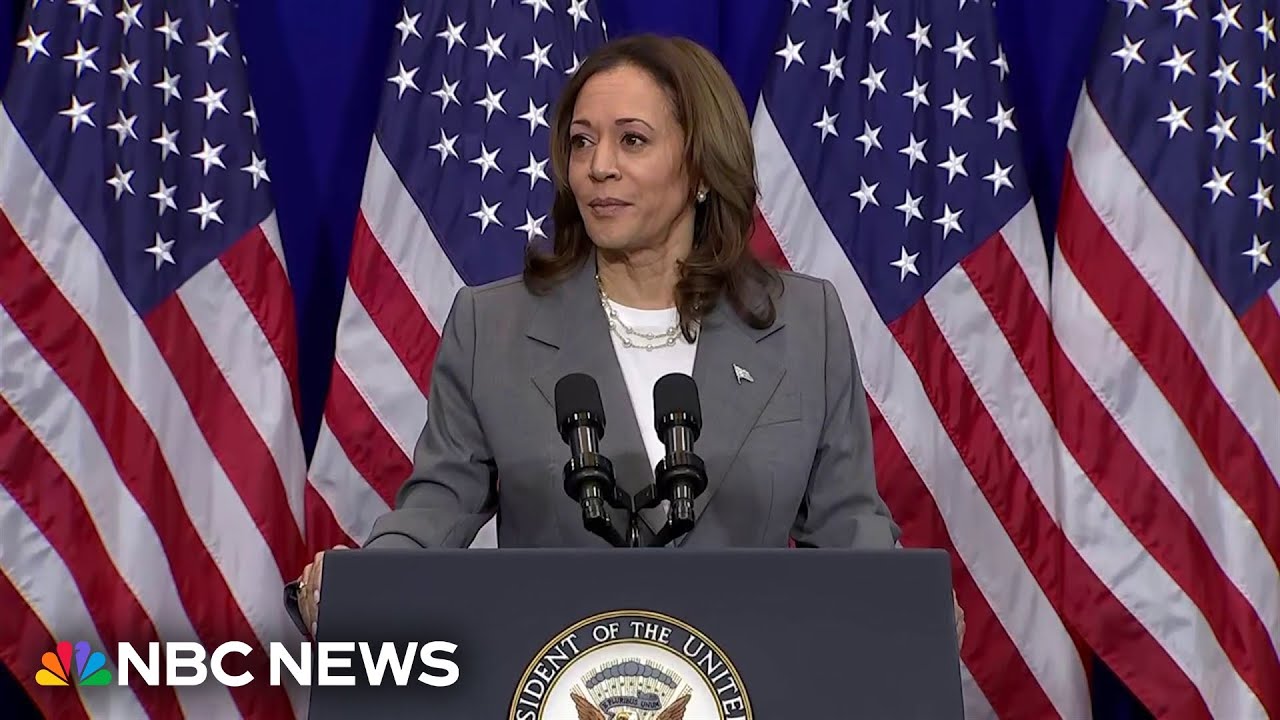 Harris: Trump ‘proudly takes credit’ for overturning Roe v. Wade