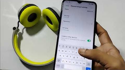 OPPO F15 change Hostpot password, hotspot password change kaise kare