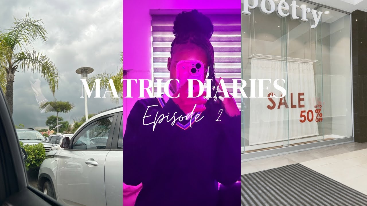 Matric Diaries: Ep 2|unfiltered days in my life| travel, hair, Zoo|