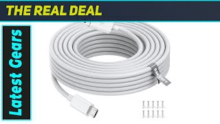 ASKUBSKU 16FT Micro USB Cable: The Ultimate Power Extension for Security Cams!