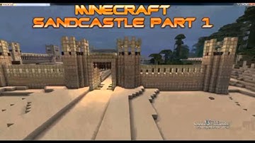 Ped3n   Minecraft Sandcastle part 1
