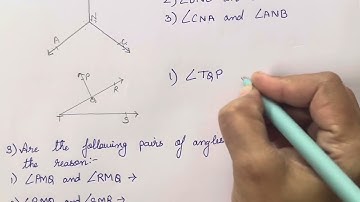 Angles and pairs of angles | class 7 maths chapter 4 practice set 15 | pairs of adjacent angles