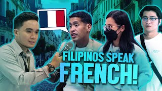 FILIPINOS SPEAKING FRENCH 🇫🇷 | How did they learn the Language of Love?