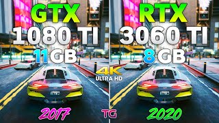 GTX 1080 Ti vs RTX 3060 Ti - Test in 10 Games 4K