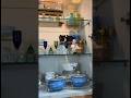 Crockery Cabinet Organization | Indian Kitchen Tour 🇮🇳 #shorts #homeorganization #kitchen #viral