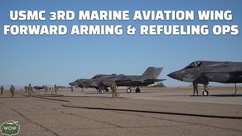 US Marine Corps Aviation trains Forward Arming & Refueling Point(FARP) operations.