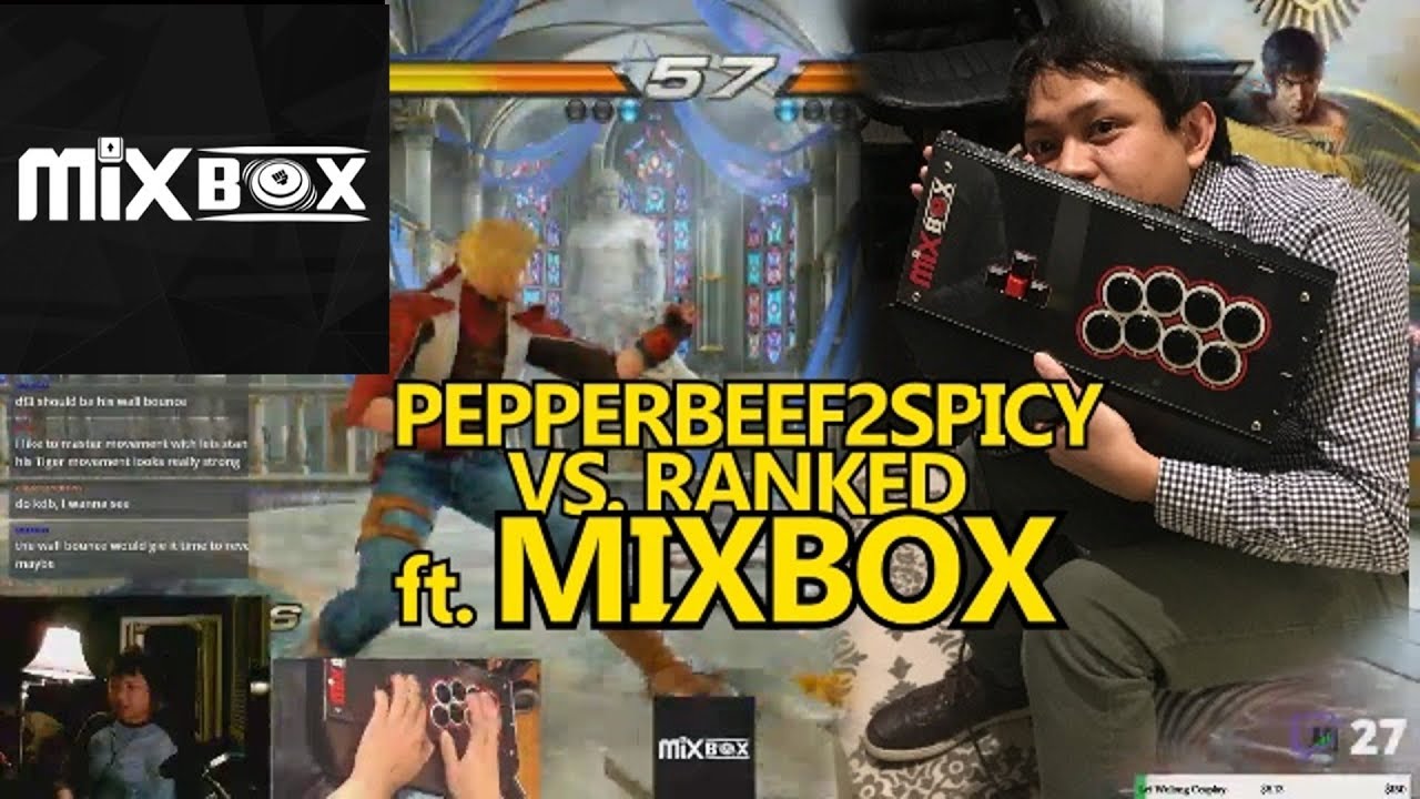 PepperBeef2Spicy vs. Tekken 7 - ft. The Mixbox!