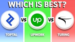 Toptal vs Upwork vs Turing (2026) - Which One Is BEST?