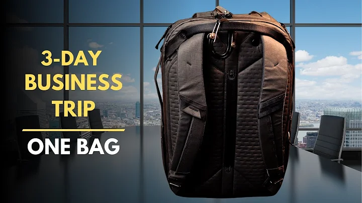 Everything I Packed for a 3-Day Business Trip (One Bag Travel)