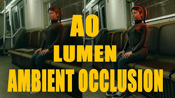 Включаем Ambient Occlusion в Люмен Unreal Engine 5.5 видео урок