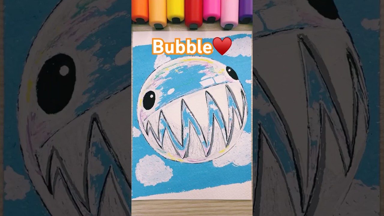 Bubble from The Amazing Digital Circus 💙 | POSCA Drawing