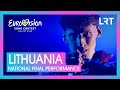 Silvester Belt - Luktelk | Lithuania 🇱🇹 | National Final Performance | Eurovision 2024 image