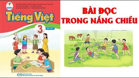 TIẾNG VIỆT LỚP 3:BÀI ĐỌC: TRONG NẮNG CHIỀU SÁCH CÁNH DIỀU (HAY NHẤT)