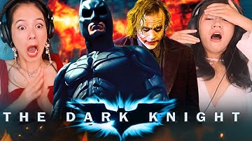 Foreign Girls React | The Dark Knight | First Time Watch