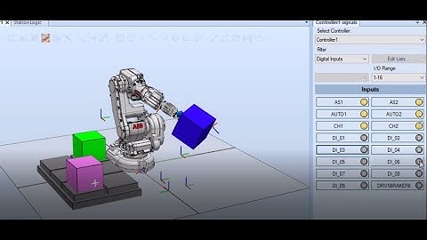 Pick and Place in Robotstudio with Smart Objects