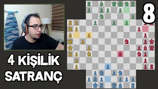 Ekip İle 4 Kişilik Satranç - Satranç | Bölüm 8
