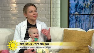 Barnläkaren om bebisars utveckling: Undvik inte separation - Nyhetsmorgon (TV4)