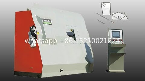 Cnc automatic steel rebar stirrup bender stirrup rebar bending machine rebar bender made in China