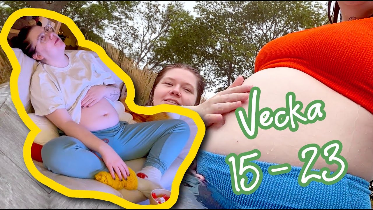 Gravidvlogg!! Vecka 15 - 23