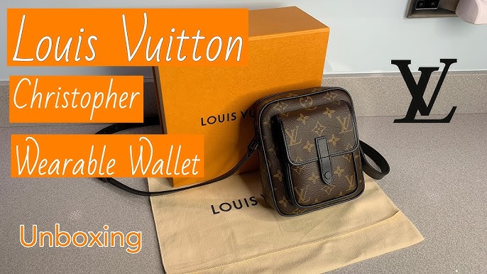 M80793 Louis Vuitton Monogram Macassar Christopher Wearable Wallet-Yellow