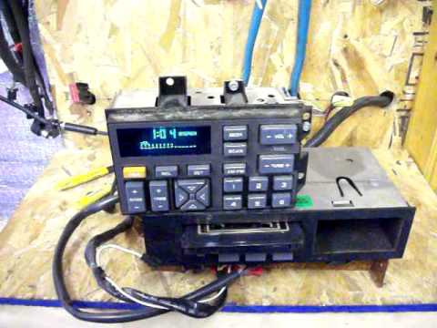 Stereo Radio Tape Cassette COMPLETE Chevy GMC Truck 88-94 ... 88 chevy truck wiring diagram 