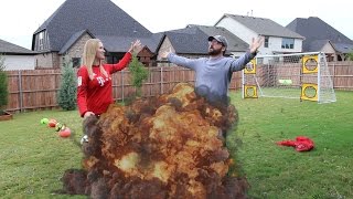 Garden Crossbar Challenge Backyard Football With Foobie