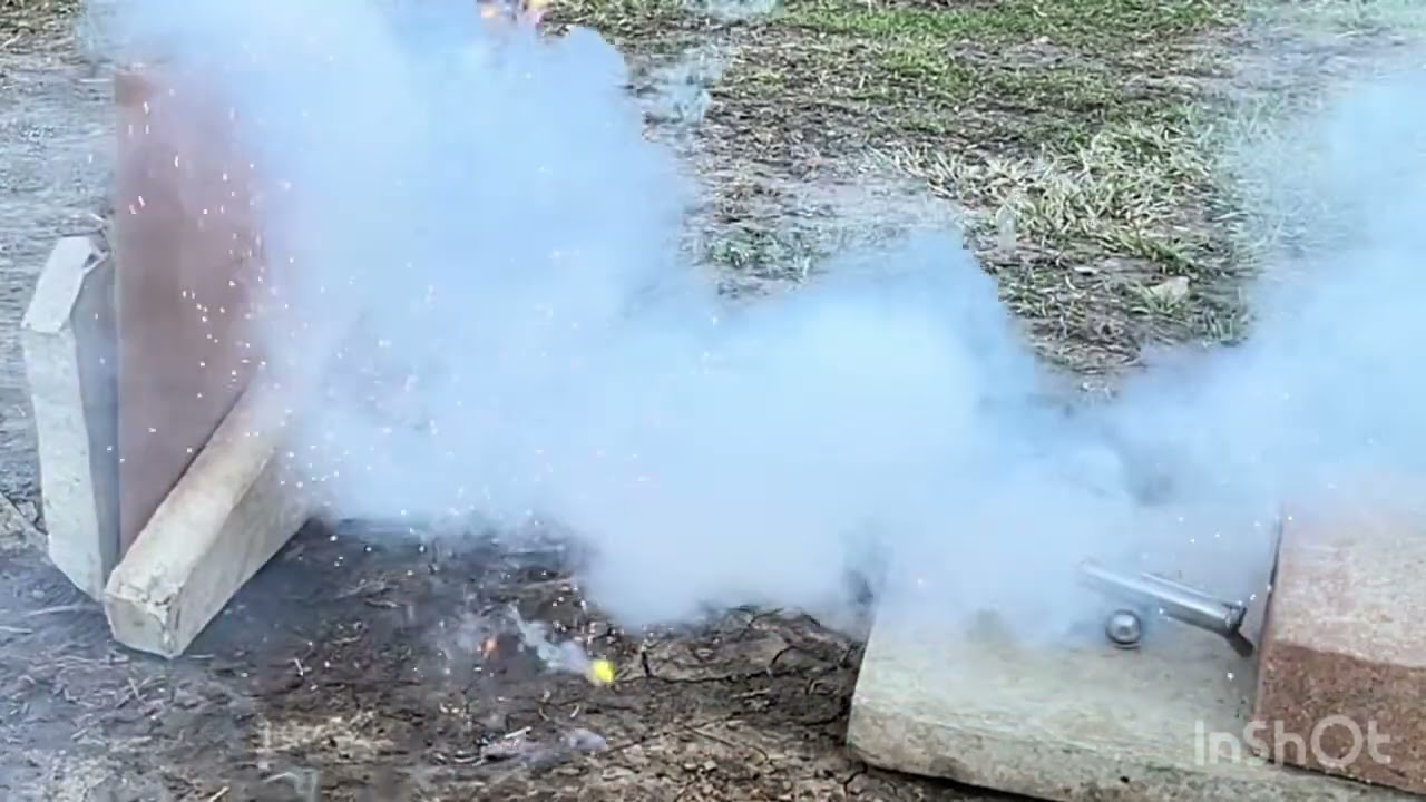 Home made black powder canon 