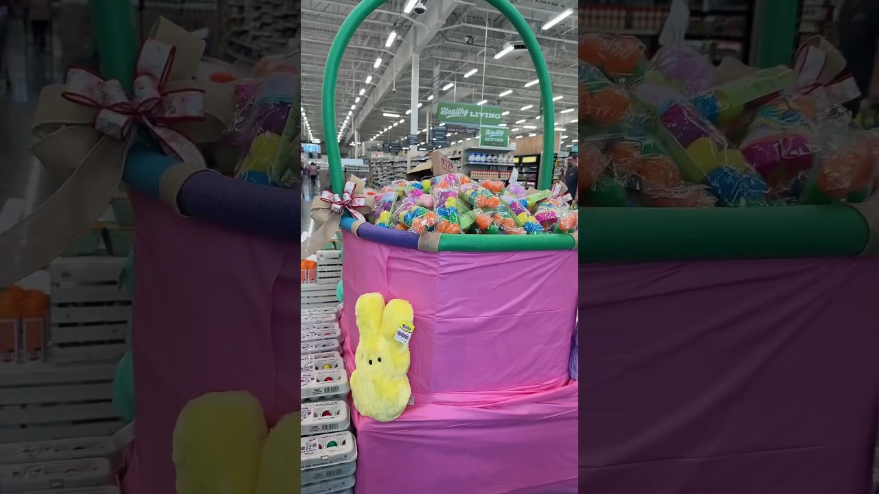 Giant Easter basket ideas 