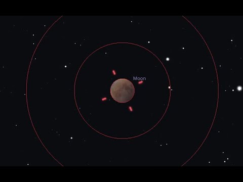 03/14/2025 Total Lunar Eclipse (simulated on Stellarium) - YouTube