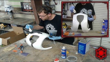 850 Armor Works: First Order Storm Trooper Back Piece Assembly (Tutorial)