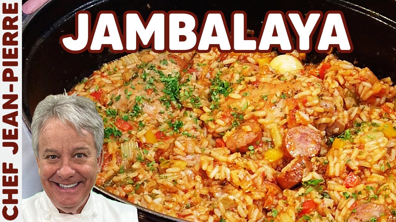 ⁣Chicken & Sausage Jambalaya - Chef Jean-Pierre