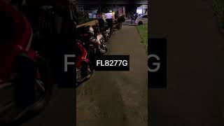 Motorcycles parks illegally on pavement outside Mosque causing obstruction and danger to others