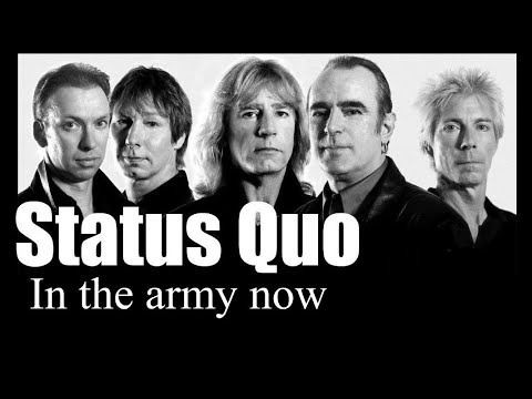 Что означает статус кво. Status Quo (1986). Status Quo in the Army Now. Status Quo in the Army Now 1986. Status Quo 1986 альбом.