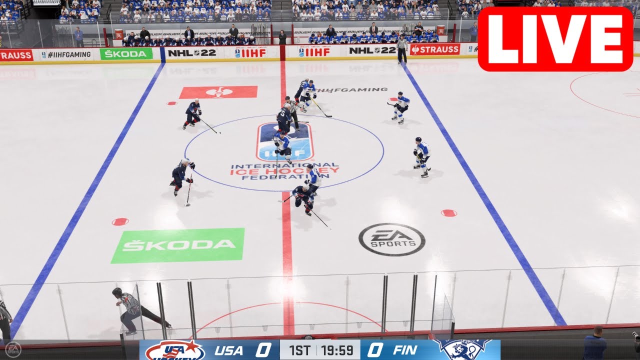 ICE HOCKEY LIVE🔴 Finland vs USA 2022 IIHF World Championship - 16th May 2022 Full Match