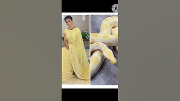Nagin actresses dress same colour snake # Short video 🐍🐍🐍🐍
