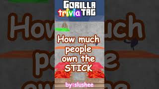 Gorilla Tag TRIVIA!😱 #gorillatag #easterdecoration #gtag #vikramsakar #fyp #denzelwashington