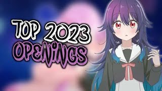 My TOP Anime Openings of 2023