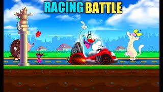 Racing Battle With Oggy And Jack With Cockroaches screenshot 4