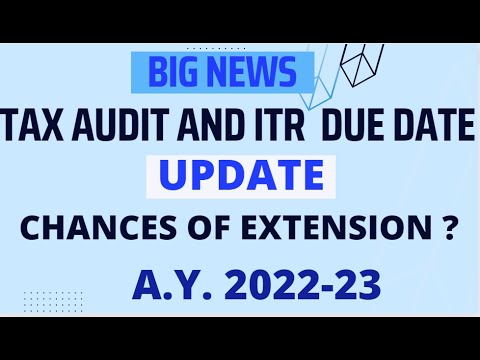 Photo inspiration: Visual Reference: Tax Audit And Itr Due Date Extension Update A Y