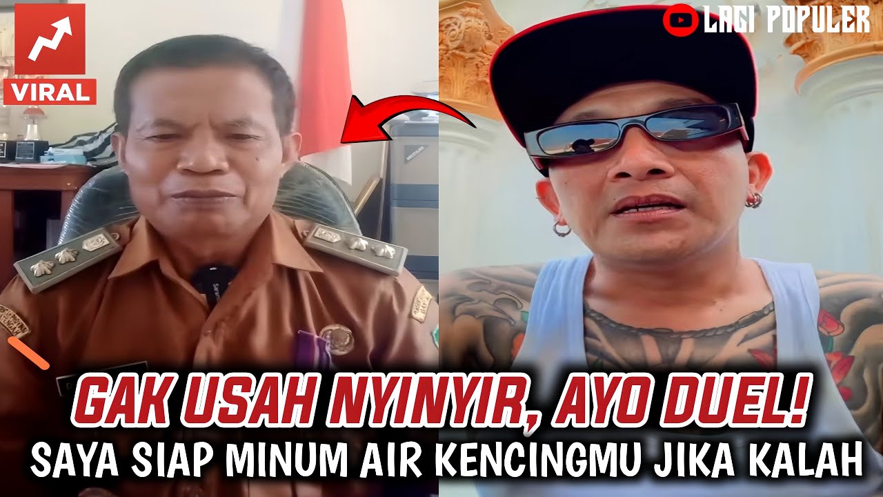 NAH LO! KADES HOHO TANTANG DUEL KADES SARMAN. KADES SARMAN LANGSUNG KLARIFIKASI