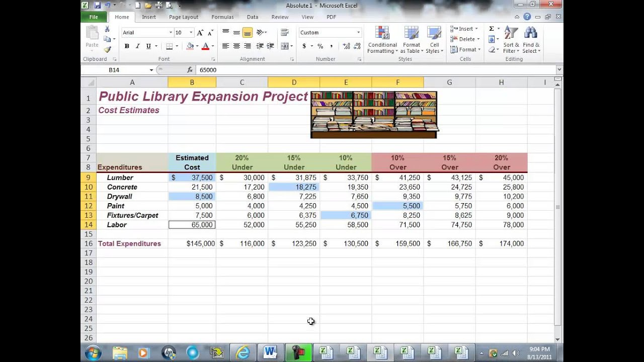 Excel More Absolute - YouTube