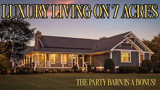Gated Estate on Nearly 7 Acres in Ooltewah, TN | Pool, Party Barn & More!