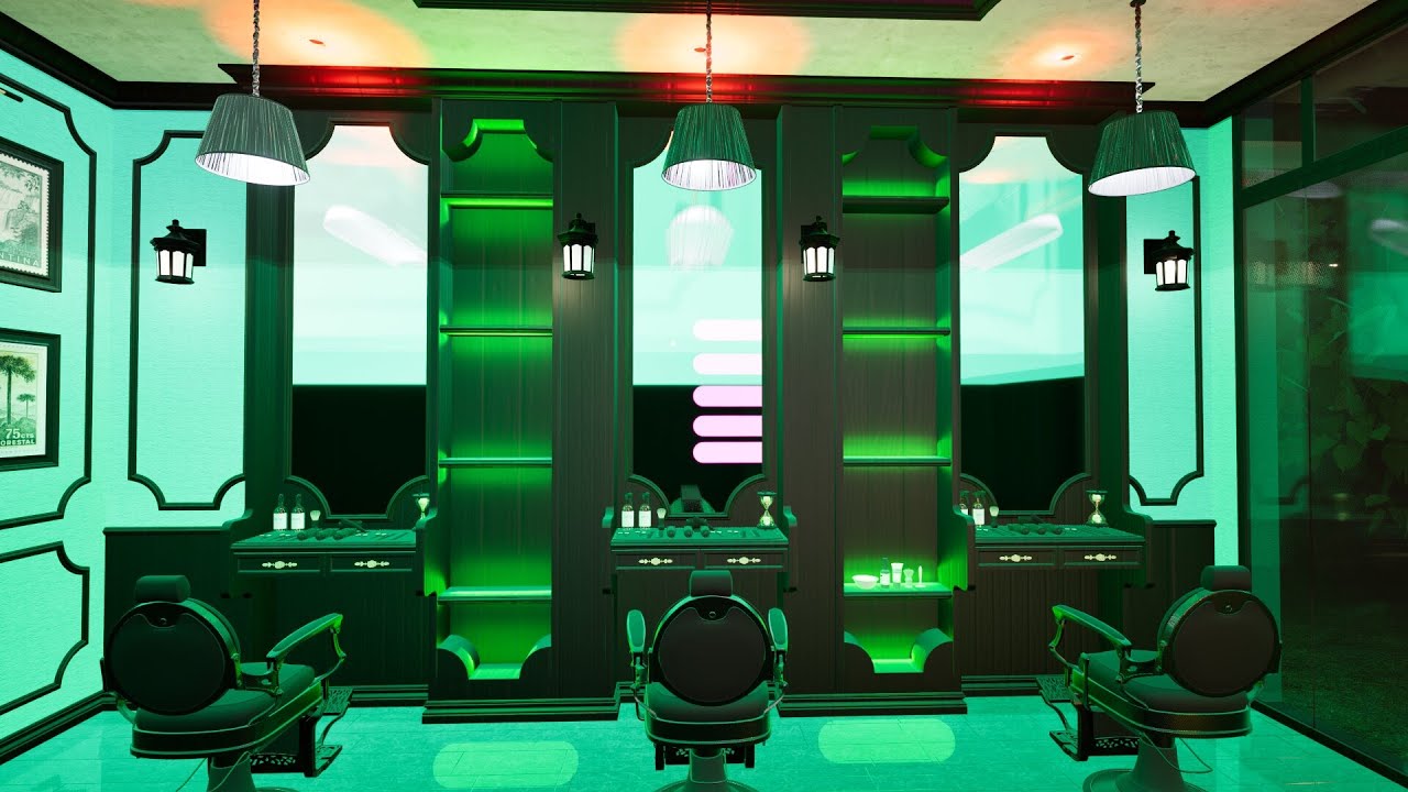 Twinmotion 2023.2 barber shop tutorial 