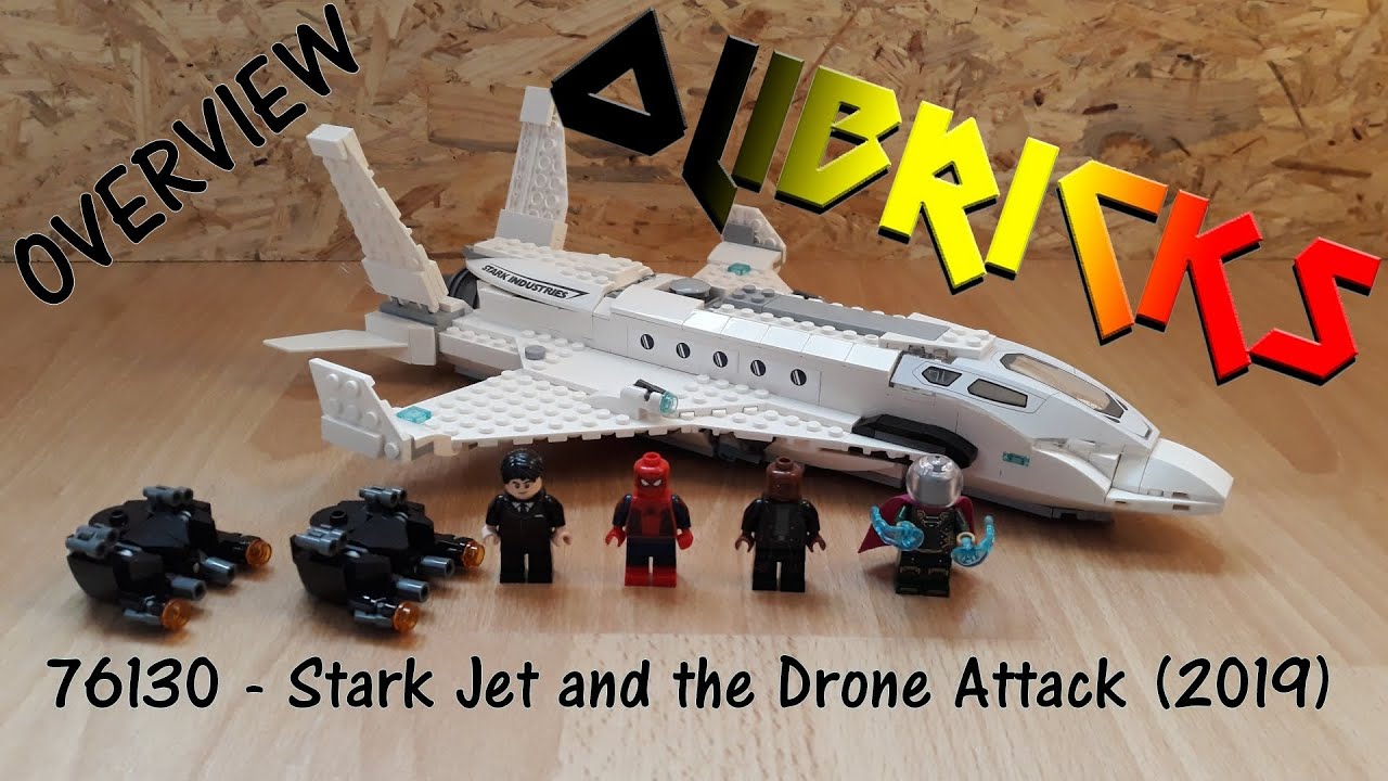 LEGO Marvel Stark Jet and the Drone Attack 76130 Overview